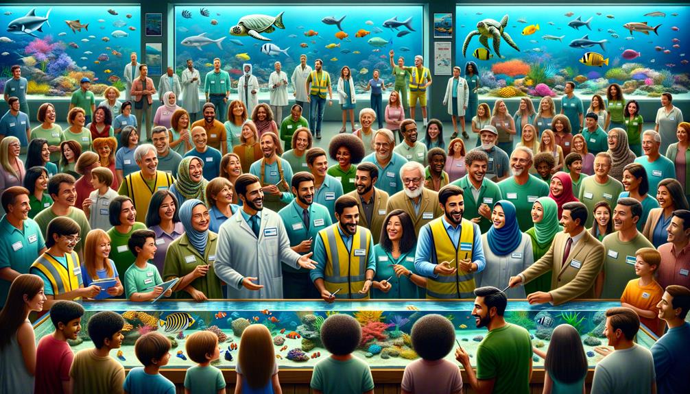 La Rochelle Aquarium Visit 5 get involved in community