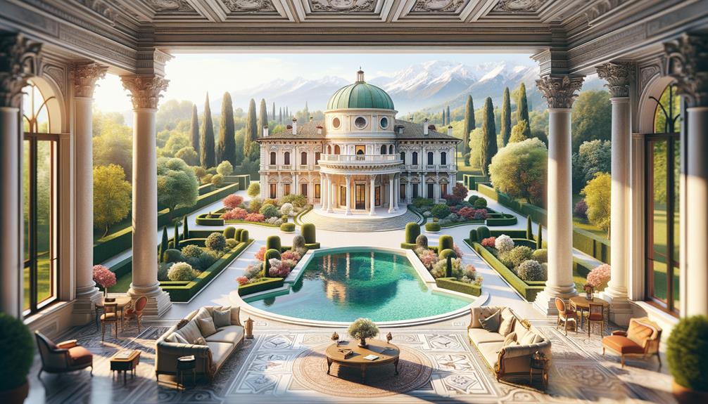 luxurious italian country retreat