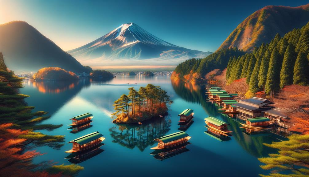 picturesque boat rides hakone