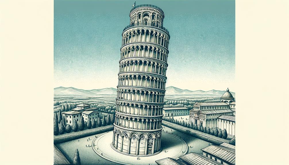Pisa Leaning Tower Facts 4 the power of gravity