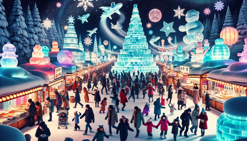 winter wonderland in japan